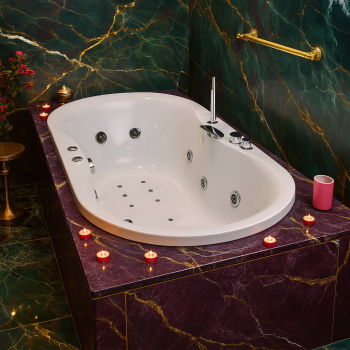 MARILYN 185 x 90 VASCA DA BAGNO IDROMASSAGGIO OVALE