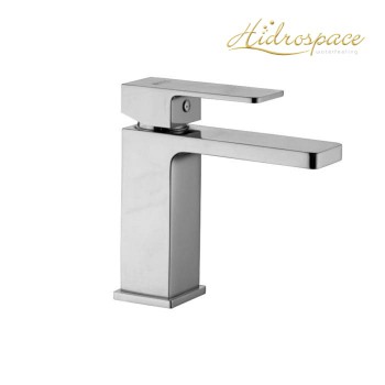 Minimal/Miscelatore lavabo D.35 con scarico click-clack 1″ 1/4 e attacchini flessibili