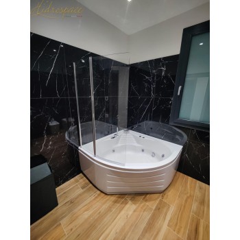 NIAGARA 130x130  VASCA DA BAGNO ANGOLARE