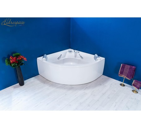 NIAGARA 150 x 150 VASCA DUE POSTI IDROMASSAGGIO ANGOLARE 