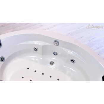 NIAGARA 150 x 150 VASCA DUE POSTI IDROMASSAGGIO ANGOLARE 