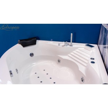 NIAGARA 150 x 150 VASCA DUE POSTI IDROMASSAGGIO ANGOLARE 