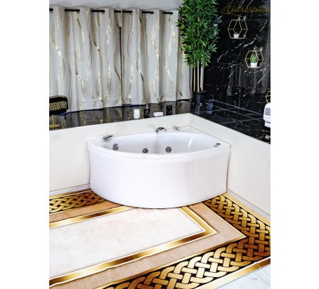 NUVOLA 140 X 90 IDROMASSAGGIO ASIMMETRICA 