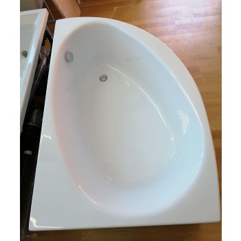 NUVOLA 140 X 90 VASCA DA BAGNO ASIMMETRICA 