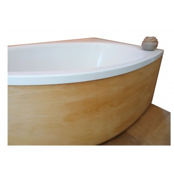 NUVOLA 140 X 90 VASCA DA BAGNO ASIMMETRICA 