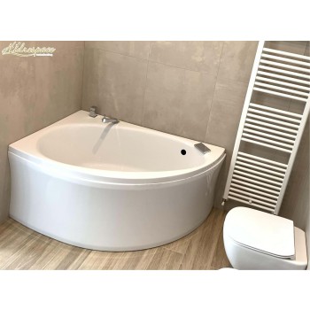 NUVOLA 140 X 90 VASCA DA BAGNO ASIMMETRICA 