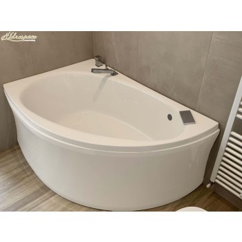 NUVOLA 140 X 90 VASCA DA BAGNO ASIMMETRICA 