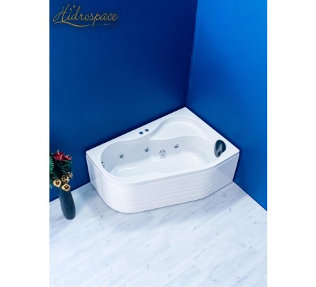 NYKE 100 X 150 VASCA IDROMASSAGGIO ASIMMETRICA