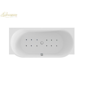 PERSEFONE 170x67/75 VASCA DA BAGNO RETTANGOLARE SPANCIATA   