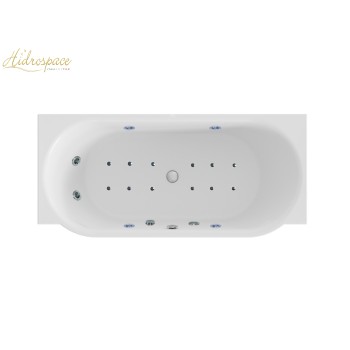 PERSEFONE 170x67/75 VASCA DA BAGNO RETTANGOLARE SPANCIATA   