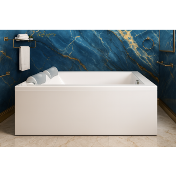 PRATIKA 80 x 30-140-150 VASCA DA BAGNO RETTANGOLARE