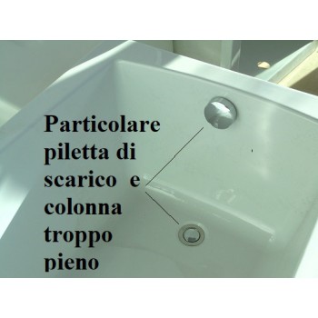 PRATIKA (120-130-140-150)x70 VASCA DA BAGNO RETTANGOLARE