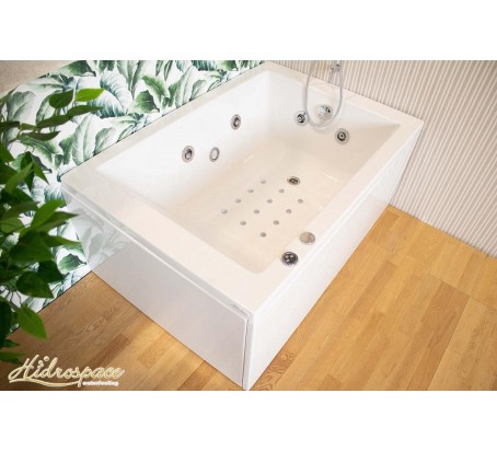 PRATIKA 90 x 130 - 140 - 150 VASCA DA BAGNO IDROMASSAGGIO