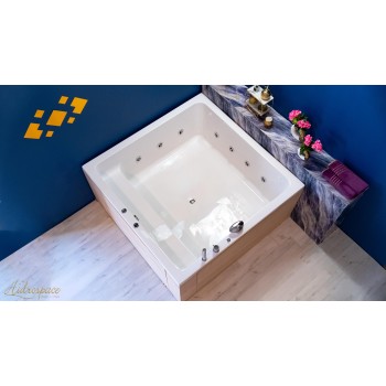 QUEEN 160 x 160 MINI PISCINA IDROMASSAGGIO 