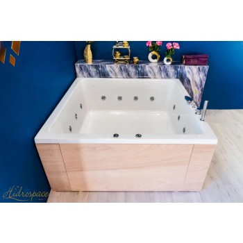 QUEEN 160 x 160 MINI PISCINA IDROMASSAGGIO 