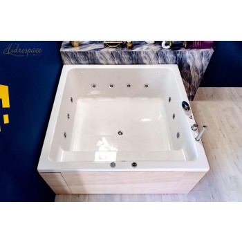 QUEEN 160 x 160 MINI PISCINA IDROMASSAGGIO 