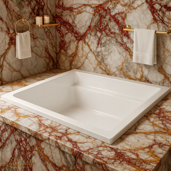 QUEEN 160 X 160 VASCA DA BAGNO PLURIPOSTO