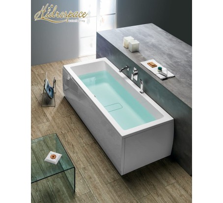 RECTA DUO  180 x 80 VASCA DA BAGNO RETTANGOLARE 