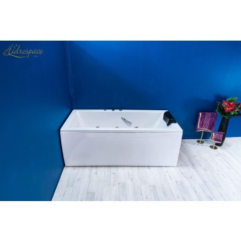 RECTA DUO 170x80 VASCA DA BAGNO RETTANGOLARE IDROMASSAGGIO DUE POSTI