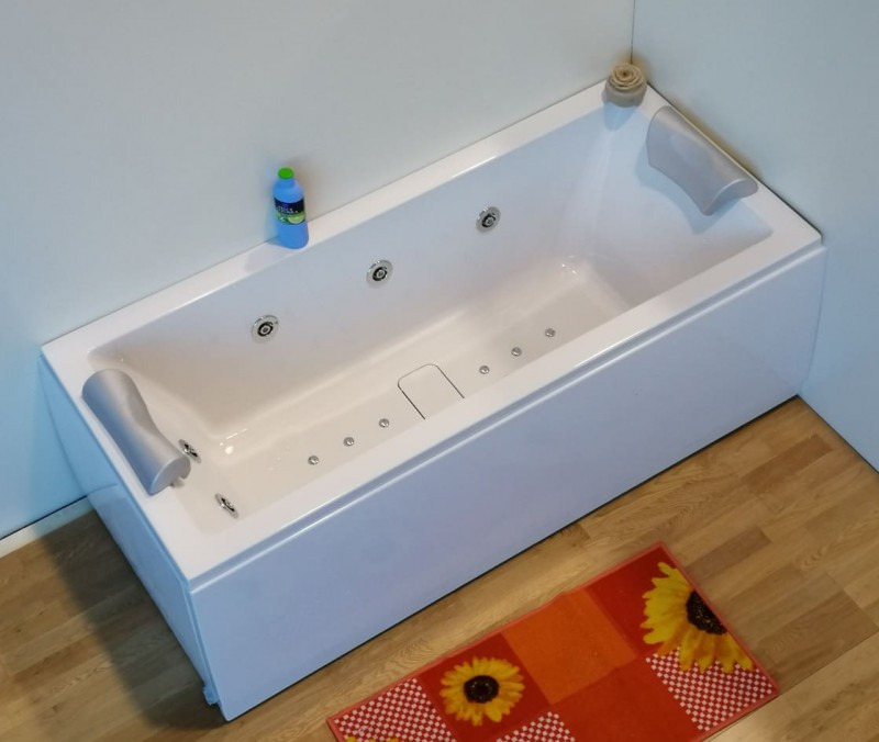 RECTA DUO 170x80-180X80-190x90 IDROMASSAGGIO DUE POSTI