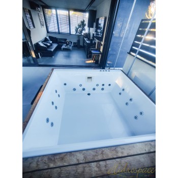 RIVIERA 180 x 190 MINI PISCINA IDROMASSAGGIO