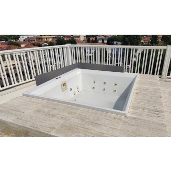 RIVIERA 180 x 190 MINI PISCINA IDROMASSAGGIO