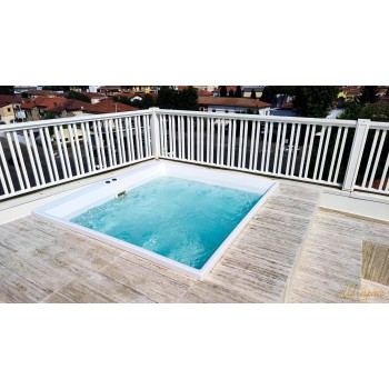 RIVIERA 180 x 190 PISCINA IDROMASSAGGIO