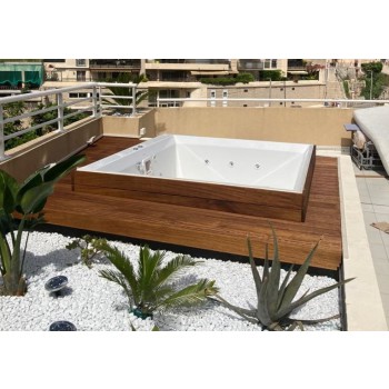 RIVIERA 200 X 190 MINI PISCINA IDROMASSAGGIO 