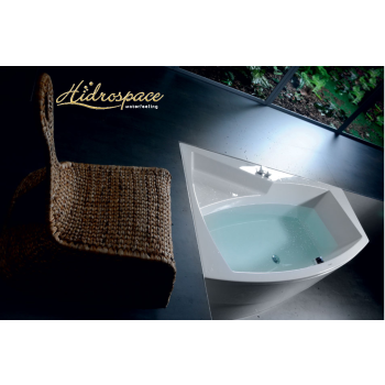 ROSE 100x160 100X170 VASCA DA BAGNO IDROMASSAGGIO ASIMMETRICA