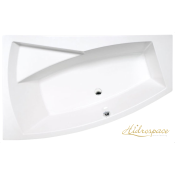 ROSE 100x160 100X170 VASCA DA BAGNO IDROMASSAGGIO ASIMMETRICA