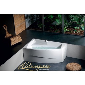 ROSE 100x160 100X170 VASCA DA BAGNO IDROMASSAGGIO ASIMMETRICA