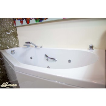 SOGNO 150 x 75 VASCA DA BAGNO IDROMASSAGGIO ASIMMETRICA