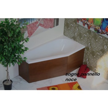 SOGNO 150 x 75 VASCA DA BAGNO IDROMASSAGGIO ASIMMETRICA