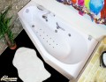 SOGNO 150 x 75 VASCA DA BAGNO IDROMASSAGGIO ASIMMETRICA