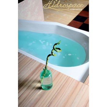 SOGNO 160 x 80 VASCA DA BAGNO IDROMASSAGGIO ASIMMETRICA