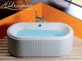 SOL 175/185X80 VASCA DA BAGNO OVALE 