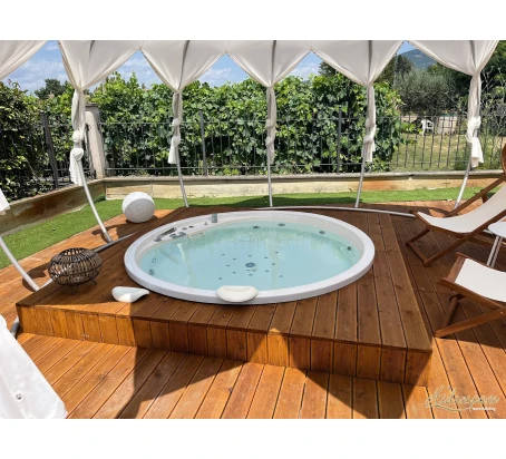 SUN 200  VASCA DA BAGNO IDROMASSAGGIO ROTONDA 