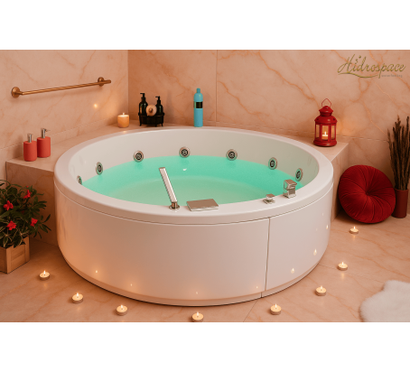 SUN CORNER 164 MINIPISCINA IDROMASSAGGIO ROTONDA ANGOLARE 