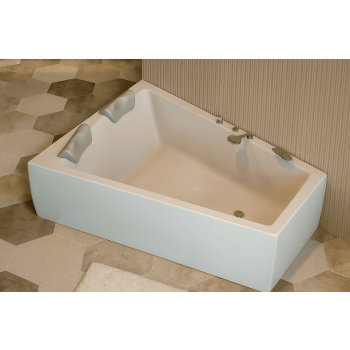 TRIAL 120 X 160 VASCA DA BAGNO ASIMMETRICA