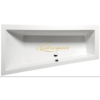 TRIAL 120x180 VASCA DA BAGNO IDROMASSAGGIO ASIMMETRICA