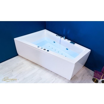 TRIAL 120x180 VASCA DA BAGNO IDROMASSAGGIO ASIMMETRICA