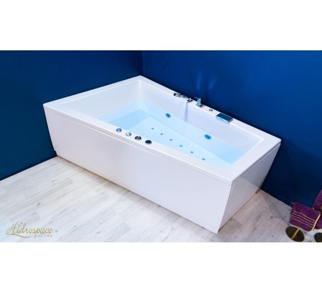 TRIAL 120x180 VASCA DA BAGNO IDROMASSAGGIO ASIMMETRICA