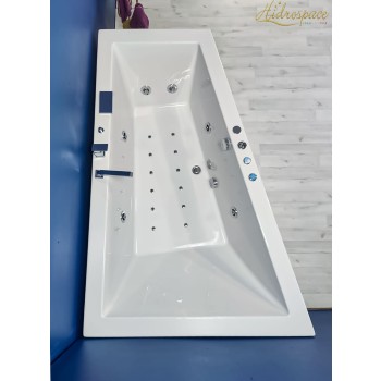TRIAL 120x180 VASCA DA BAGNO IDROMASSAGGIO ASIMMETRICA