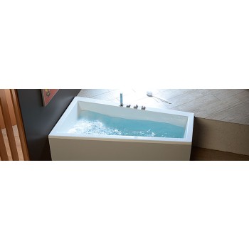 TRIAL 120x180 VASCA DA BAGNO IDROMASSAGGIO ASIMMETRICA