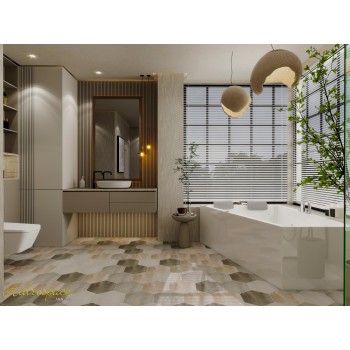 TRIAL 130 X 170 SX -DX  VASCA DA BAGNO ASIMMETRICA 