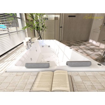 TRIAL 130 X 170 VASCA DA BAGNO IDROMASSAGGIO ASIMMETRICA