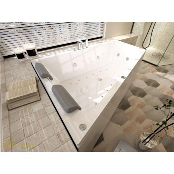 TRIAL 130 X 170 VASCA DA BAGNO IDROMASSAGGIO ASIMMETRICA