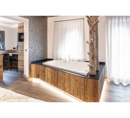 TRIAL 130 X 170 VASCA DA BAGNO IDROMASSAGGIO ASIMMETRICA