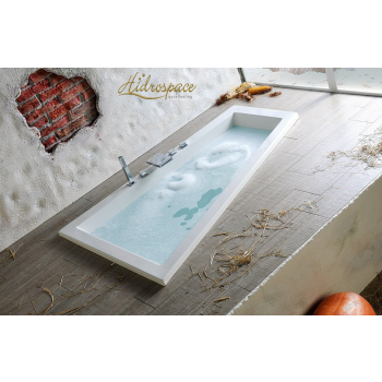 TRIAL 90 x 180 VASCA DA BAGNO IDROMASSAGGIO ASIMMETRICA