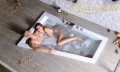 TRIAL 120x180 VASCA DA BAGNO IDROMASSAGGIO ASIMMETRICA